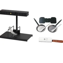 Appareil à Raclette Alpage avec kit reblochonnade et couteau INCLUS - Bron Coucke