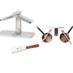 Appareil à Raclette Brezière avec kit Reblochade et Couteau INCLUS - Louis Tellier