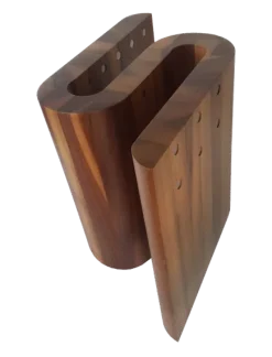 Bloc Aimanté 10 couteaux en bois