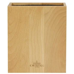 Bloc Couteaux Rectangulaire - Hêtre massif - CRISTEL