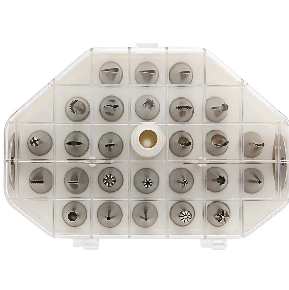 Boite 26 douilles inox pâtisserie - MATFER