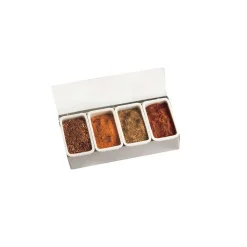 Boîte à épices inox 4 compartiments - LOUIS TELLIER