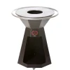 Brasero CHURRASCO pyramidal acier noir - PLANCHA TONIO