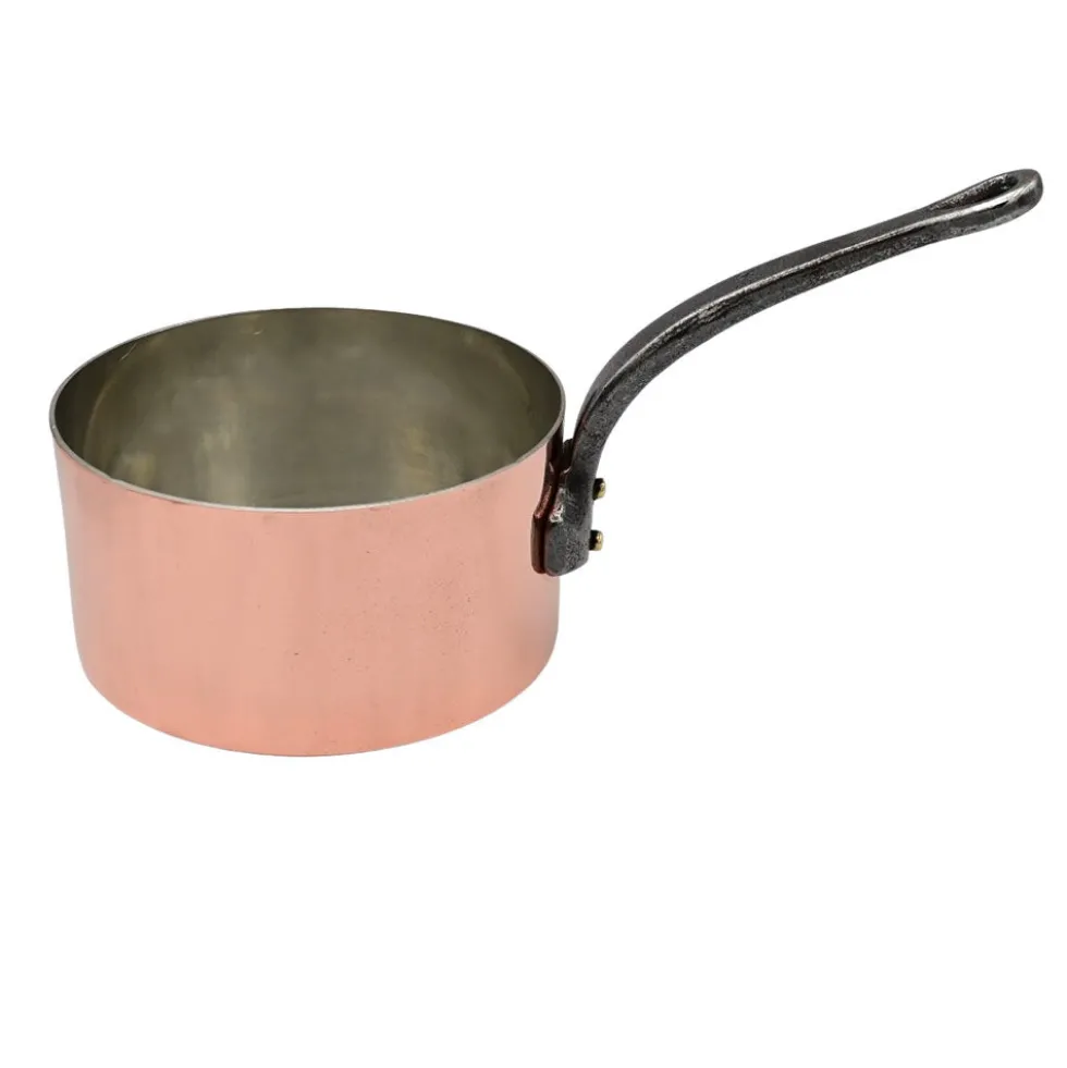 Casserole Cuivre Etamée 16 cm - ATELIER DU CUIVRE