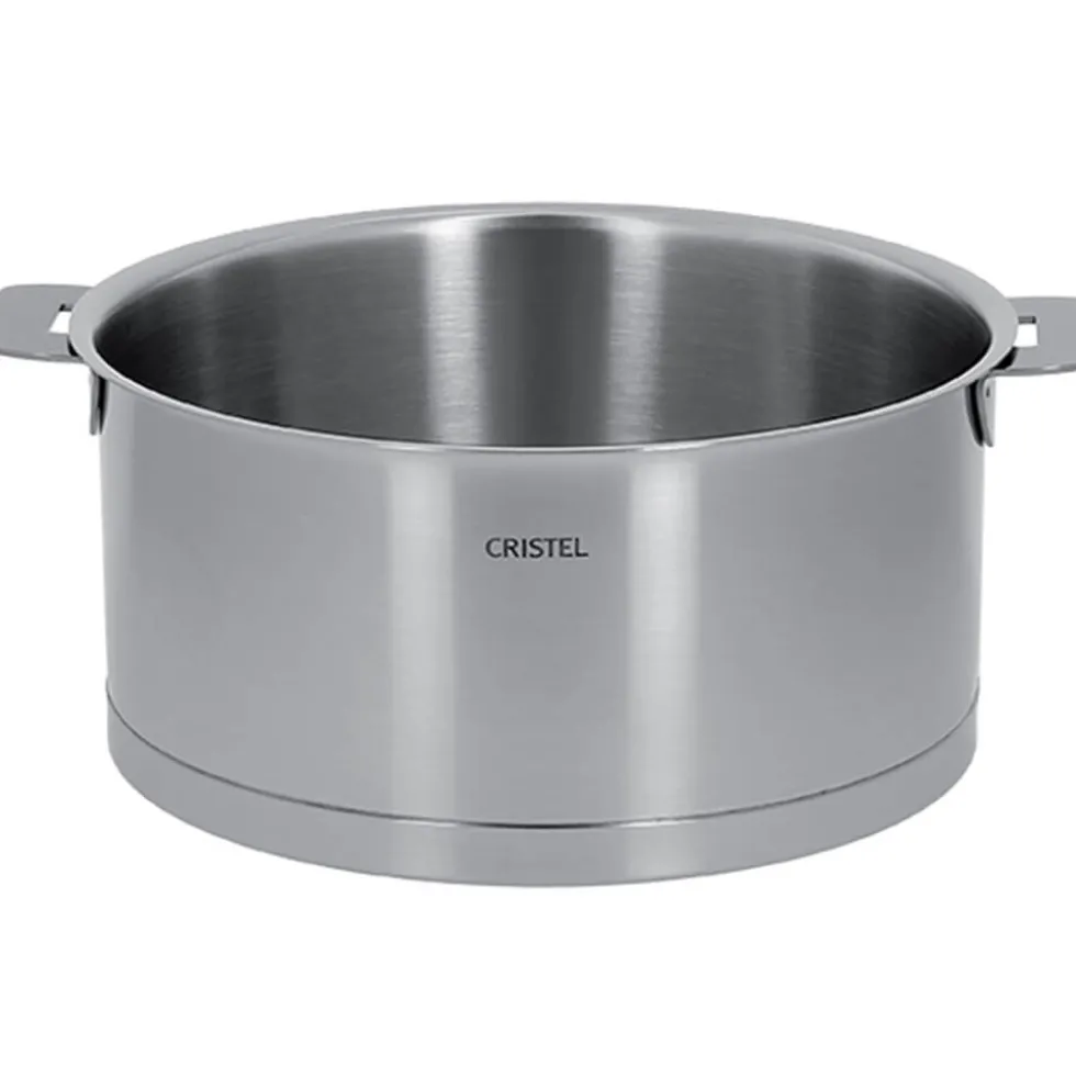 Casserole STRATE poignée amovible - CRISTEL