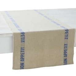 Chemin de table Bon Appetit Lin 45 x 140 cm - Charvet Editions