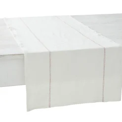 Chemin de table Rythmo 45 x 150 cm en Lin - Charvet Editions