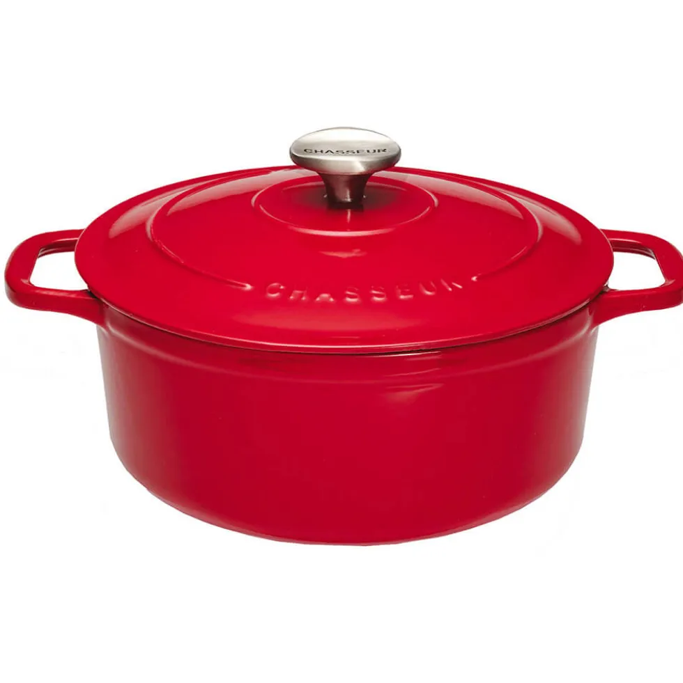 Cocotte Fonte Ronde Rouge Le Chasseur Invicta