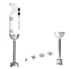 Coffret Blender Mixeur plongeant mini-pro Blanc - DYNAMIC