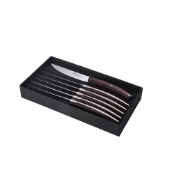 Coffret 6 Couteaux Le Thiers Pirou Brasserie Moka - GOYON-CHAZEAU