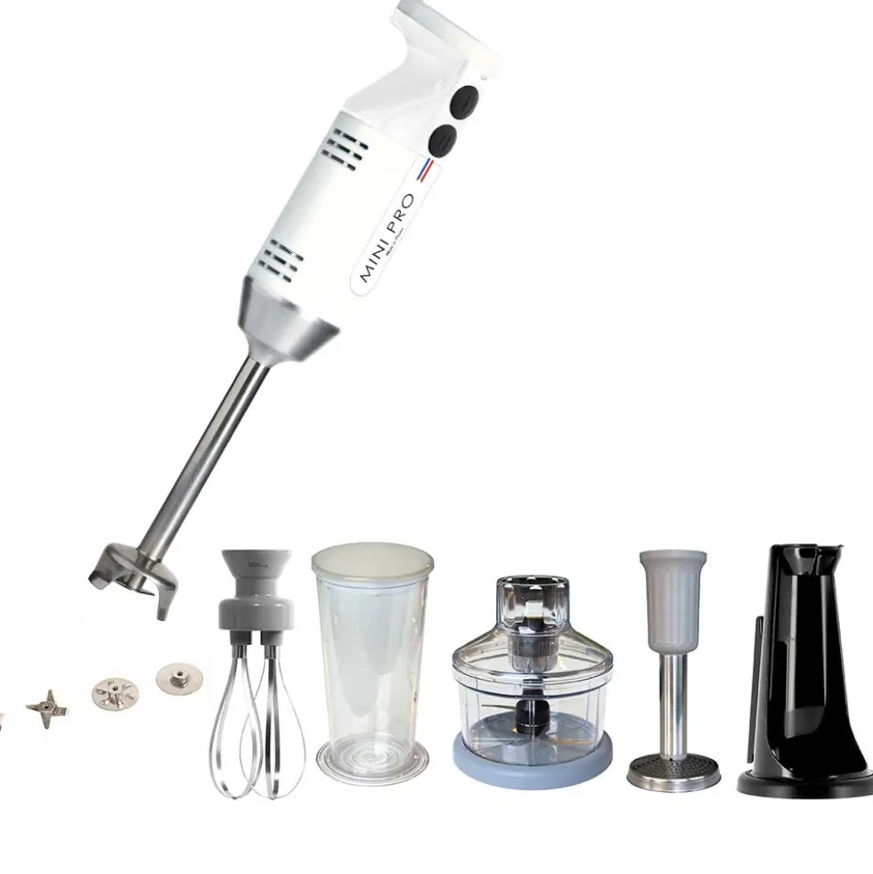 Coffret Gold Mixeur plongeant mini-pro Blanc - DYNAMIC