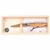 Coffret Plumier avec Couteau pliant Alpin Manche Olivier - Au Sabot