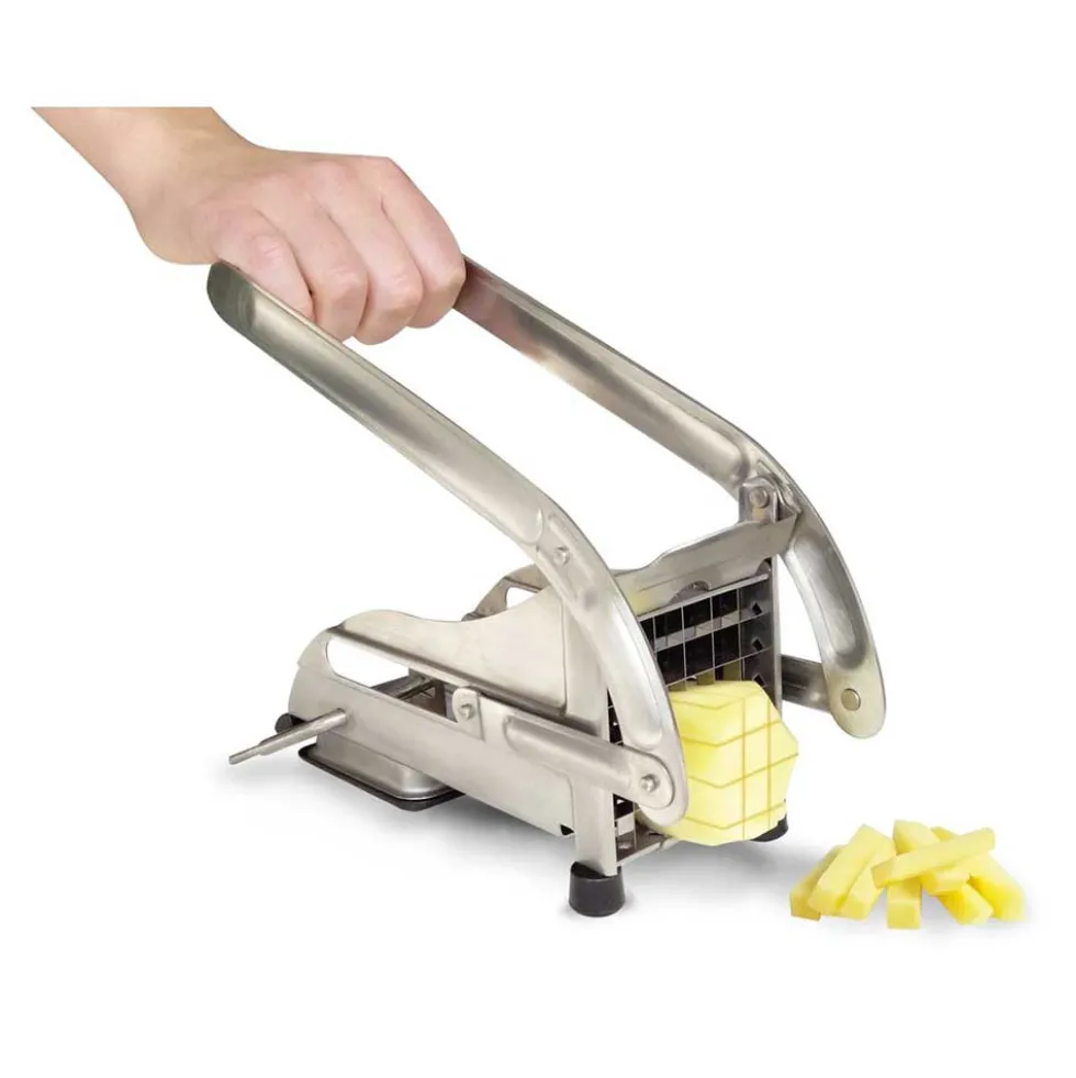 Coupe-Frites ménager inox 2 couteaux - La Bonne Graine