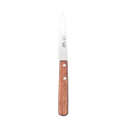 Couteau d'Office Lame Carbone Manche Sapelli - Au Sabot
