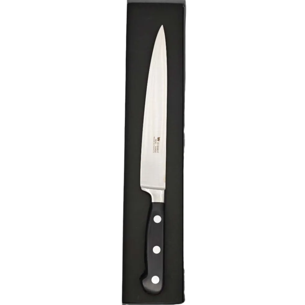 Couteau Filet de Sole Forgé Noir - Au Sabot