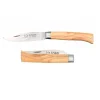 Couteau Pliant Alpin avec Mitre et Manche en bois d'Olivier - Au Sabot