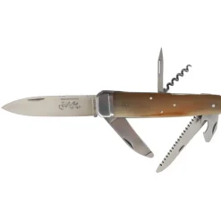Couteau pliant Hallali Pointe de corne blonde 6 pièces - DOURIS CHASTEL