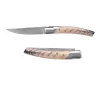 Couteau pliant Le Thiers Pirou 12cm Corne de Bélier avec Etui en cuir OFFERT - GOYON-CHAZEAU