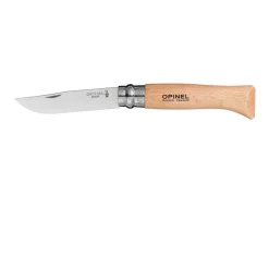 Couteau pliant n°8 Inox avec étui - OPINEL