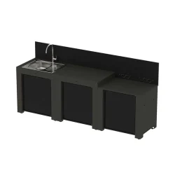 Cuisine Classic 3 Modules Gris Cargo - ENO