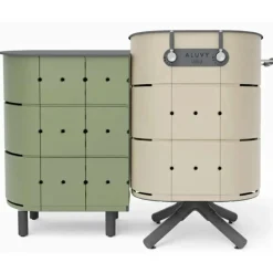 Cuisine Duo LOLA Plancha Gaz + meuble JEAN - ALUVY
