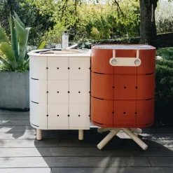 Cuisine Duo LOLA Plancha Gaz + meuble JEAN - ALUVY