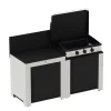 Cuisine 2 Eléments avec plancha Enosign80 - ENO