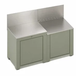 Cuisine Essential 2 Modules Vert Sauge - ENO