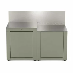 Cuisine Essential 2 Modules Vert Sauge - ENO