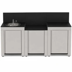Cuisine 3 Modules Inox Accessoires OFFERTS - ENO