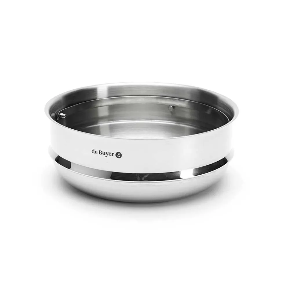 Cuit-vapeur en inox 24 cm - DE BUYER