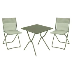 Ensemble table carrée et 2 chaises pliantes Balcony - LAFUMA