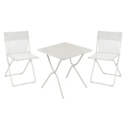 Ensemble table carrée et 2 chaises pliantes Balcony - LAFUMA