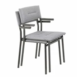 Ensemble table extensible et 6 fauteuils de jardin - LAFUMA