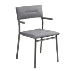 Ensemble table extensible et 8 fauteuils de jardin - LAFUMA