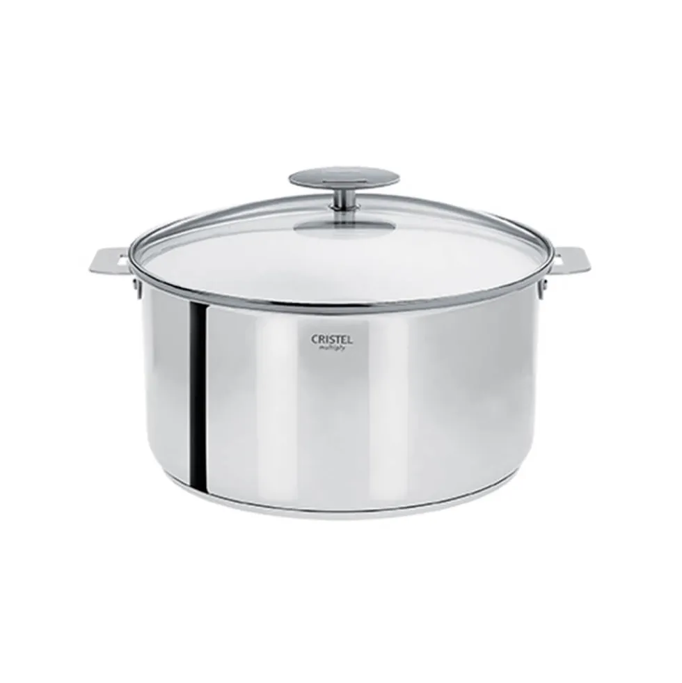 Faitout inox Casteline poignée amovible - CRISTEL