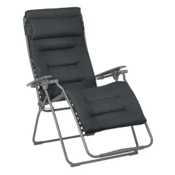 Fauteuil de relaxation multi position pliant FUTURA XL toile BeComfort - LAFUMA