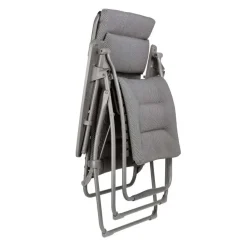 Fauteuil de relaxation multi position pliant FUTURA XL toile BeComfort - LAFUMA