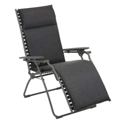 Fauteuil de relaxation multi position pliant BAYANNE toile Hedona - LAFUMA