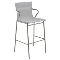 Fauteuil haut extérieur structure titane - toile Batyline Duo - LAFUMA