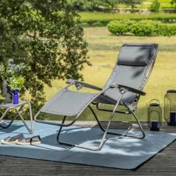 Fauteuil Relax matelassé Zéro Gravité Rsx clip LightComfort - LAFUMA