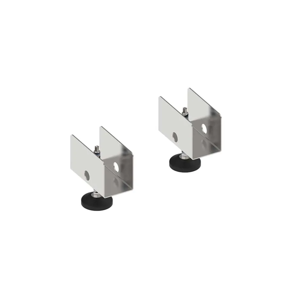Kit 2 Pieds réglables pour Meuble de Cuisine MODULO 80 - ENO