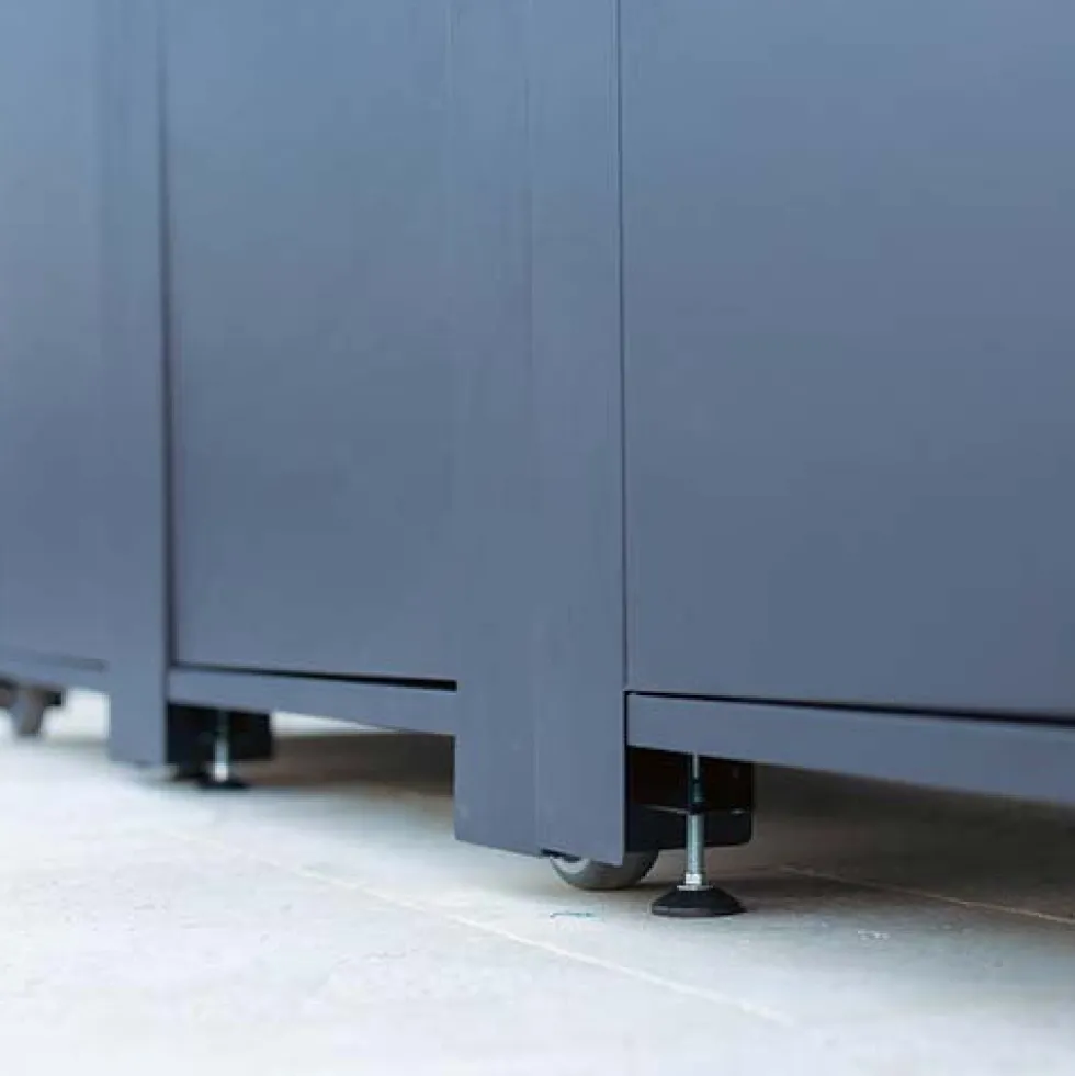 Kit 2 Pieds réglables pour Meuble de Cuisine MODULO 80 - ENO