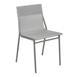 Lot 8 chaises Horizon Batyline Structure Titane - LAFUMA