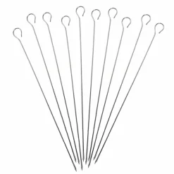 Lot de 10 brochettes inox 35cm - DE BUYER