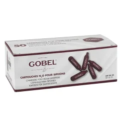 Lot de 50 cartouches pour siphon - GOBEL