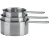 Lot de 3 Casseroles Strate poignée fixe - CRISTEL