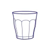 Lot de 6 verres 25 cl Gris - PICARDIE - DURALEX