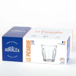 Lot de 6 verres 31 cl transparent - PICARDIE - DURALEX