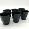 Lot de 6 verres noir 9 cl - PICARDIE - DURALEX